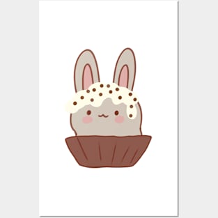 Cupcakes Bunny Posters and Art